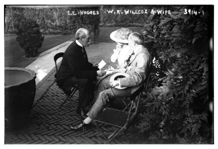 C.E. Hughes, W.R. Willcox, & wife LCCN2014702172