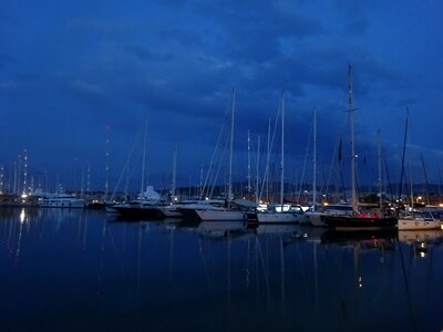 Night palma dique del oeste