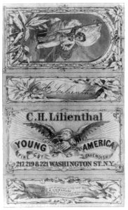 C.H. Lilienthal. Young America. Fine cut Cavendish LCCN2001697751