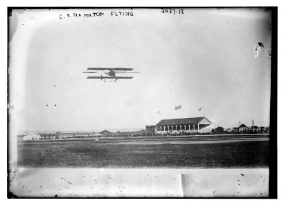 C.K. Hamilton flying LCCN2014688243
