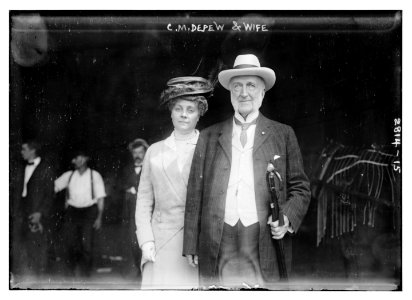 C.M. Depew & wife LCCN2014694095