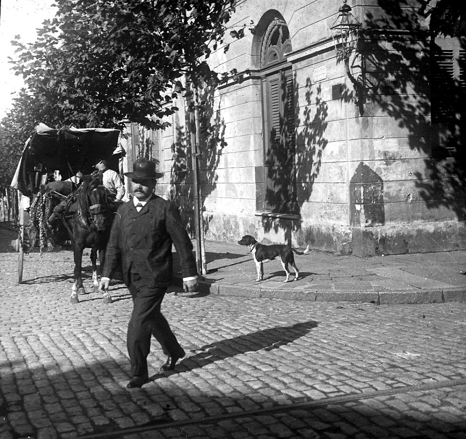 C04f043. Vendedor carro de verduras
