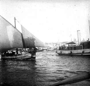C21f199. Barcos veleros. Puerto
