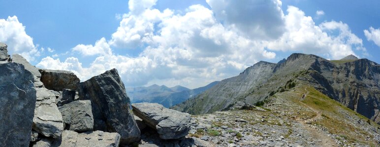 Mountain panorama landscape