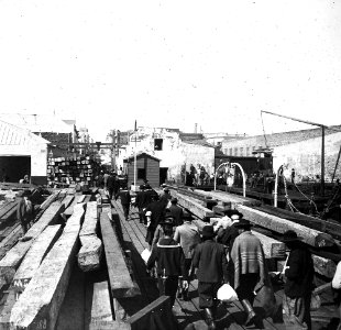 C27f267. Bajando a los prisioneros a pie