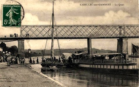 Cadillac-sur-Garonne - Quai 1