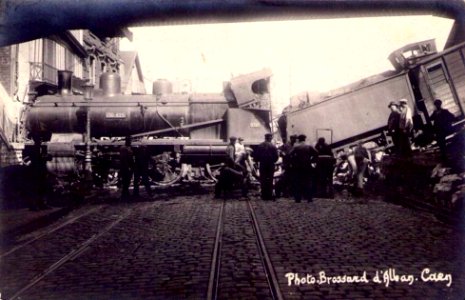 Caen accident ferroviaire 1929