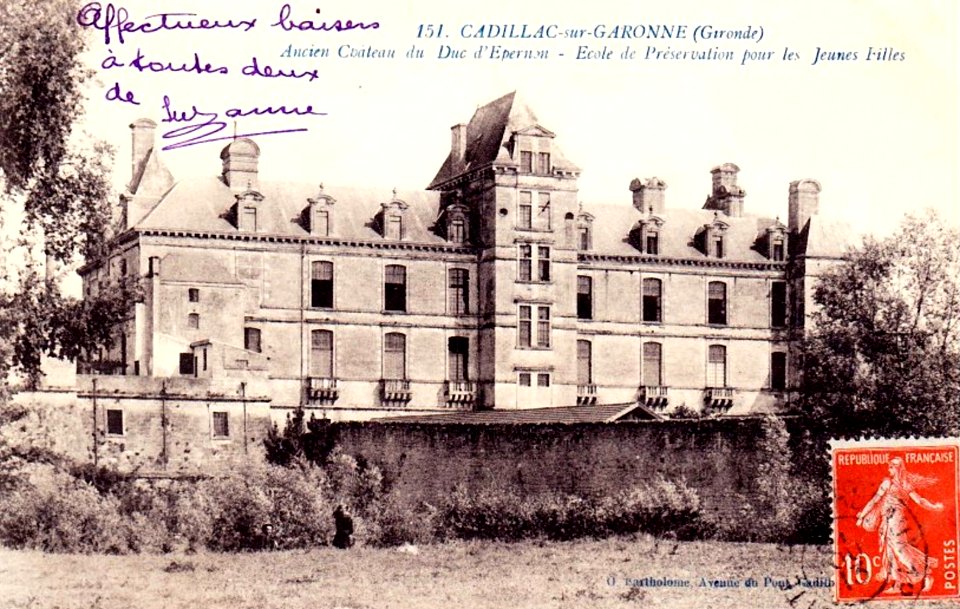 Cadillac-sur-Garonne - école de Préservation des jeunes filles 2