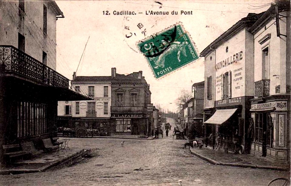 Cadillac-sur-Garonne - rue du pont 2