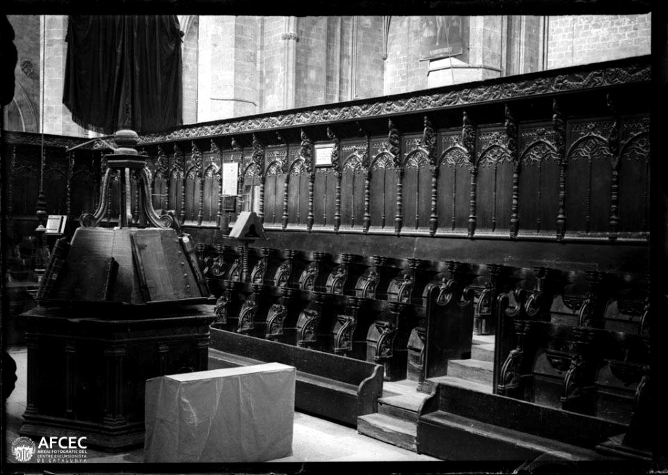 Cadires i mobiliari del cor de la Catedral de Palma de Mallorca