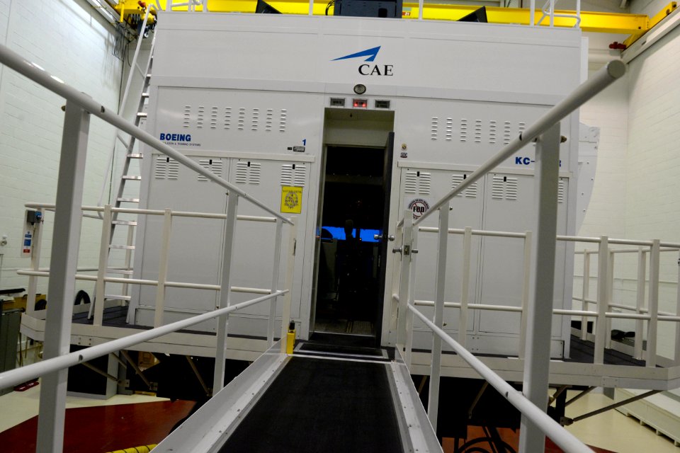 CAE Inc. KC-135 Stratotanker full flight simulator at RAF Mildenhall