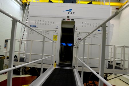 CAE Inc. KC-135 Stratotanker full flight simulator at RAF Mildenhall