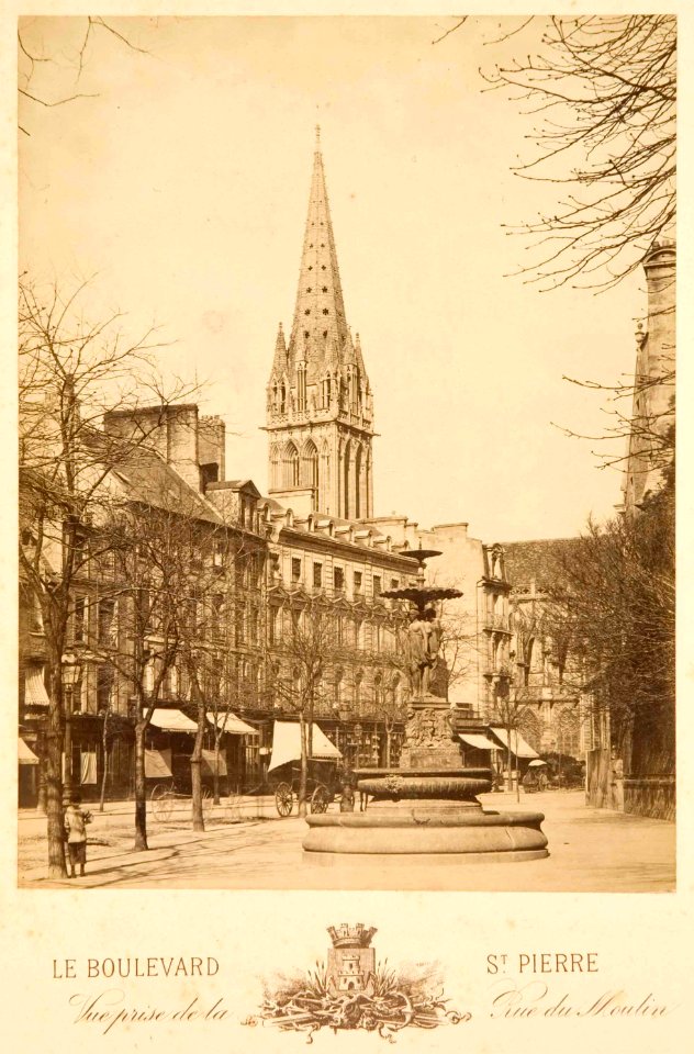 Caen Bld Saint-Pierre 1890