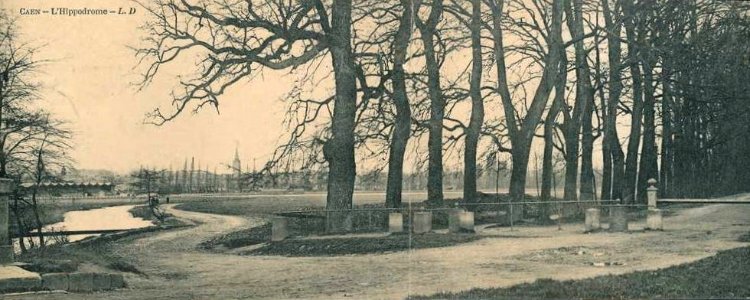 Caen prairie cartepostale