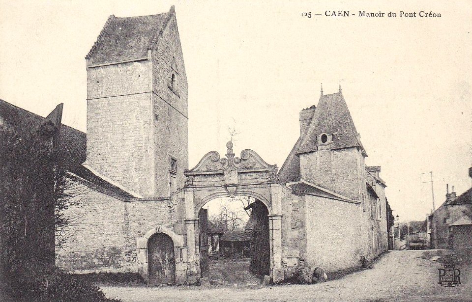 Caen manoir pontcreon cpa