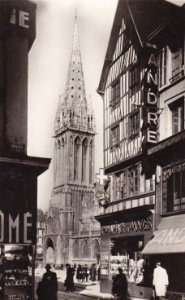 Caen ruesaintjean placesaintpierre cpa