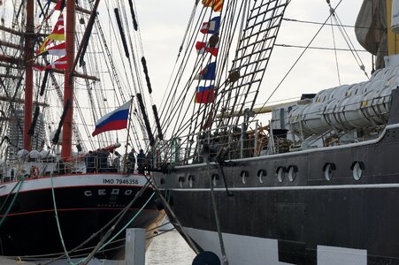 The four-masted barque sedov kruzenstern photo