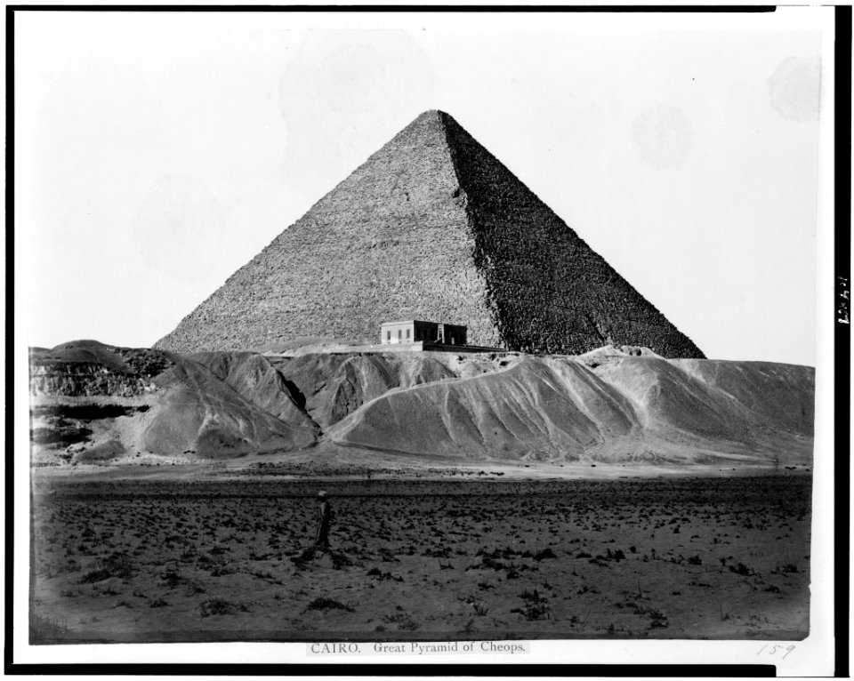 Cairo. Great Pyramid of Cheops LCCN92501064
