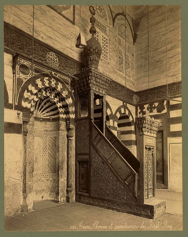 Caire. Chaire et sanctuaire de Kaït-Bey - Bonfils. LCCN2004668126
