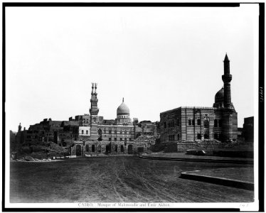 Cairo. Mosque of Mahmoudie and Emir Akhon LCCN92500757