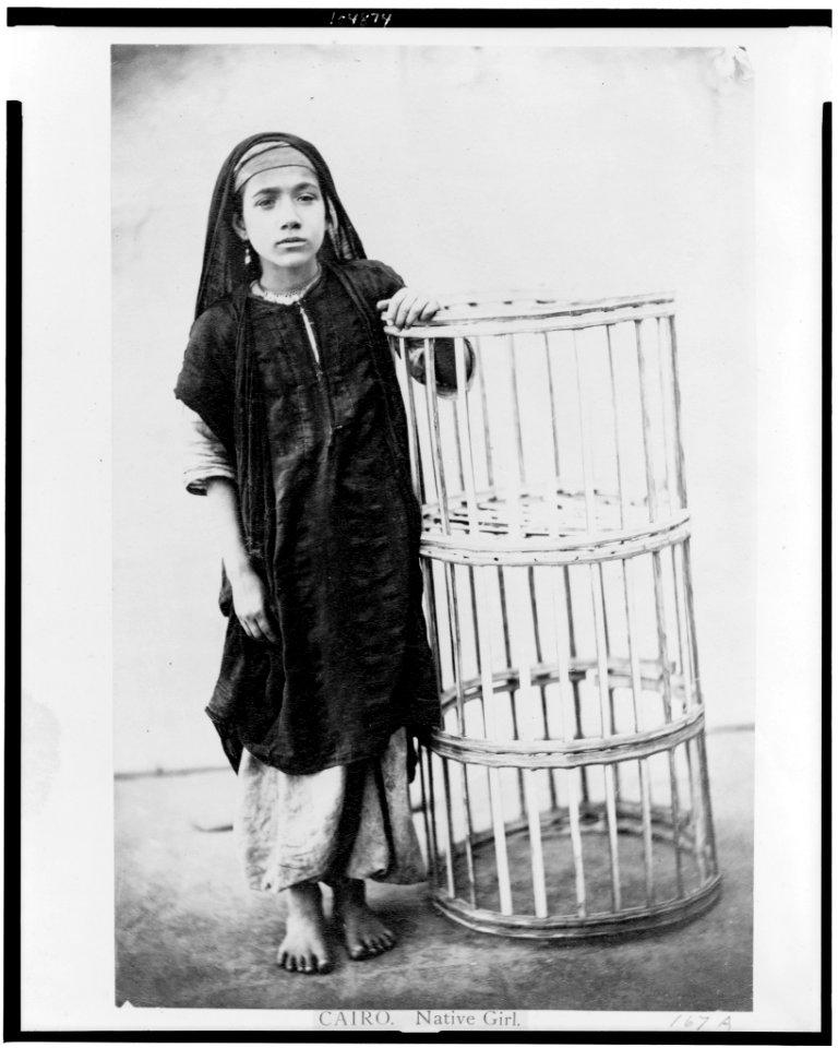 Cairo. Native girl LCCN92501209