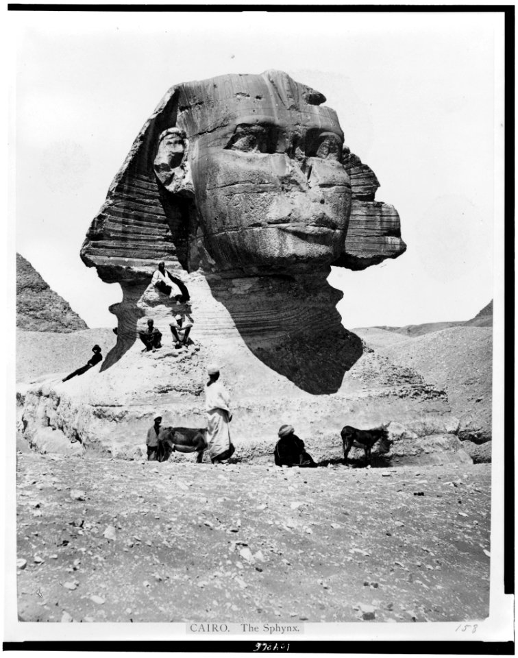 Cairo. The Sphynx LCCN92500969