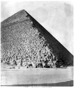 Cairo, (Egypt). Ascension of Great Pyramid LCCN2003665510