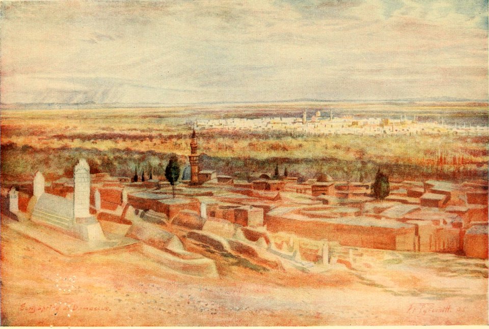 Cairo, Jerusalem, and Damascus- (1912) (14596594577)
