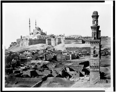 Cairo. Citadel and tombs LCCN92500805 photo