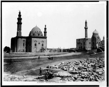 Cairo. Mosque of Sultan Hassan - P. Bergheim. LCCN92500750
