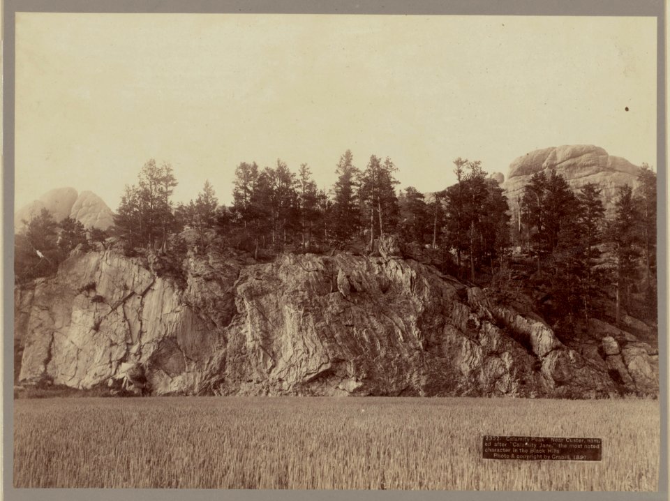 Calamity Peak. Near Custer, named after Calamity Jane, the most noted character in the Black Hills LCCN99613941