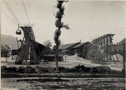 Caldonazzo.Doppelstation mit Spannvorrichtung. (BildID 15643362)