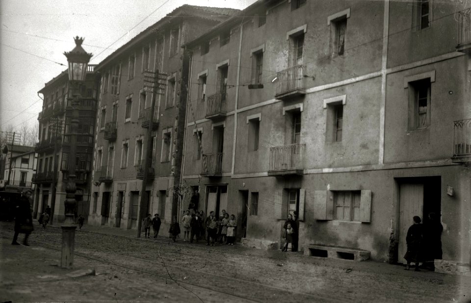 Calle Matia en el barrio del Antiguo (1 de 1) - Fondo Car-Kutxa Fototeka