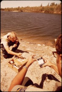 California-fish-and-game-biologists-take-water-samples-at-goose-flats-on-the-colorado-river-may-1972 7136516237 o