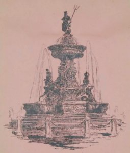 Callicioli - Fontana Nettuniana avanti l'anno 1872 (page 1 crop)