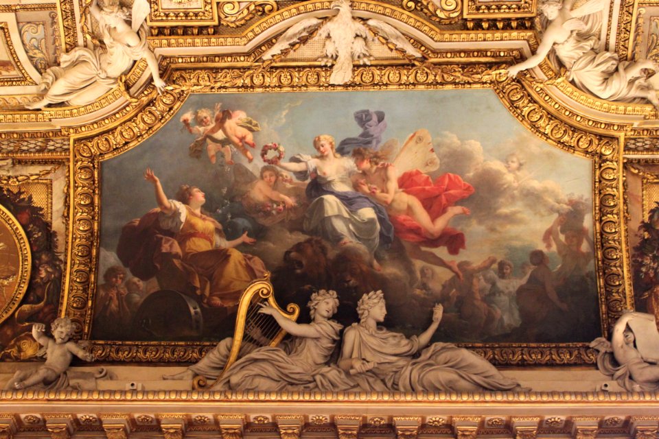 Callet - le Printemps ou Zéphyr et Flore couronnant Cybèle