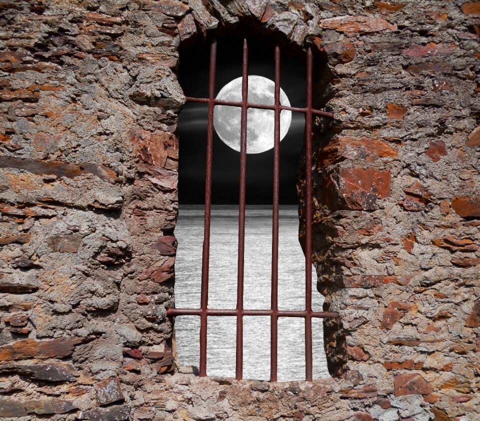 Imprisoned freedom captured