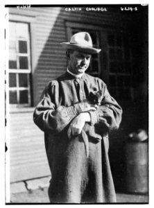 Calvin Coolidge (with kitten) LCCN2014717546