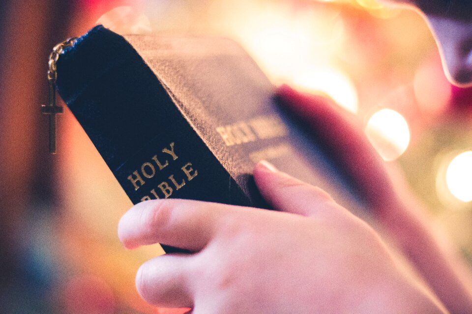 Bible reading religious