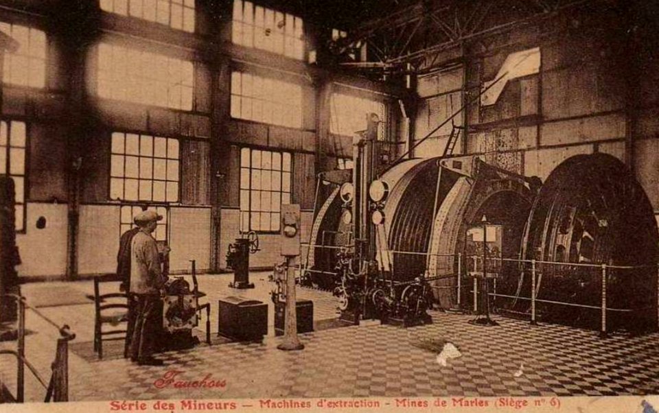 Calonne-Ricouart - Fosse n° 6 - 6 bis - 6 ter des mines de Marles (C)