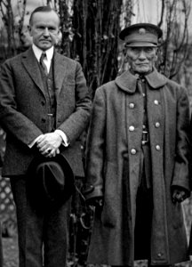 Calvin Coolidge and I-See-O photo