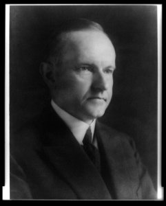 Calvin Coolidge, head-and-shoulders portrait, facing right LCCN96522645 photo