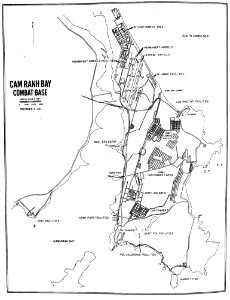 Cam Ranh Bay Map 1969