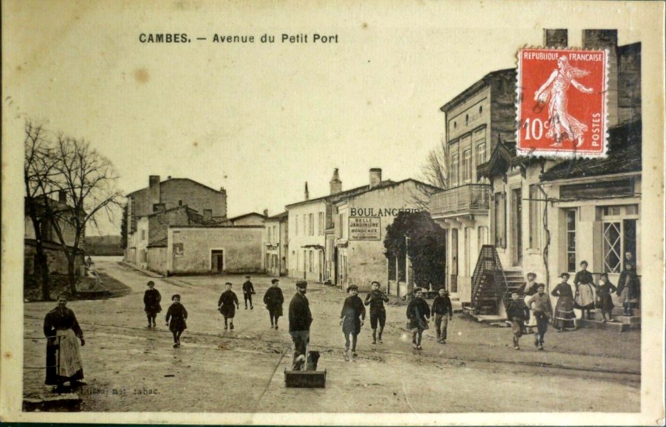 Cambes - avenue du Petit Port