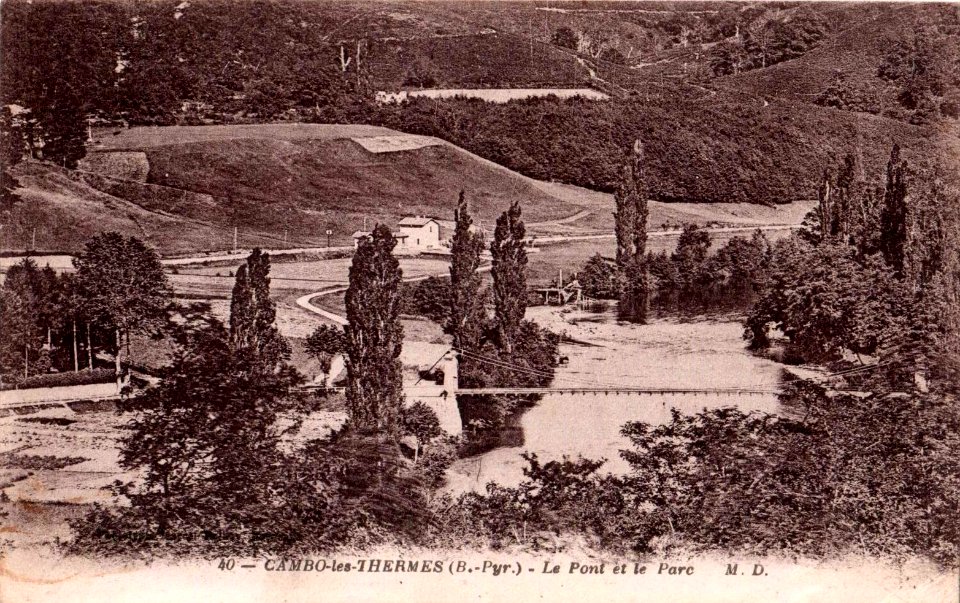 Cambo (64) - le pont