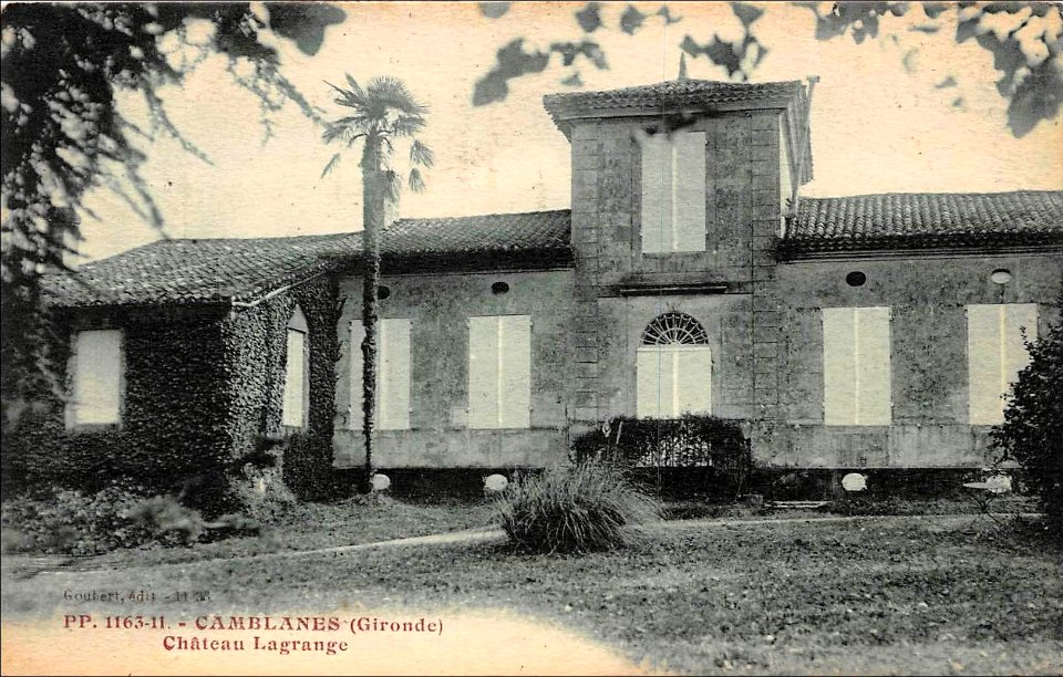 Camblanes-et-Meynac - château Lagrange 1