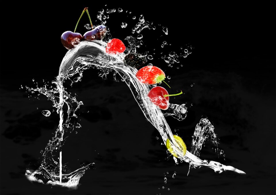 Water drop of water splash