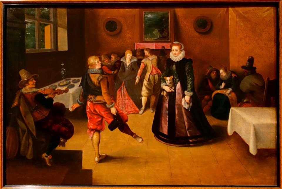 Cambrai musee francken scene danse
