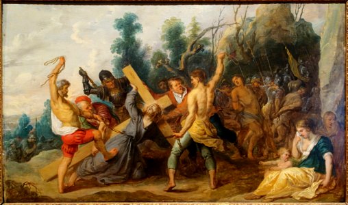 Cambrai musee francken montee calvaire