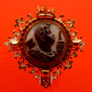 Cameo African king CdM Camée595